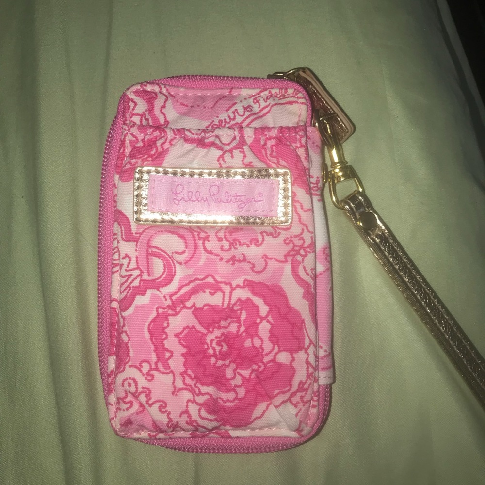 Euc Lilly Pulitzer wristlet